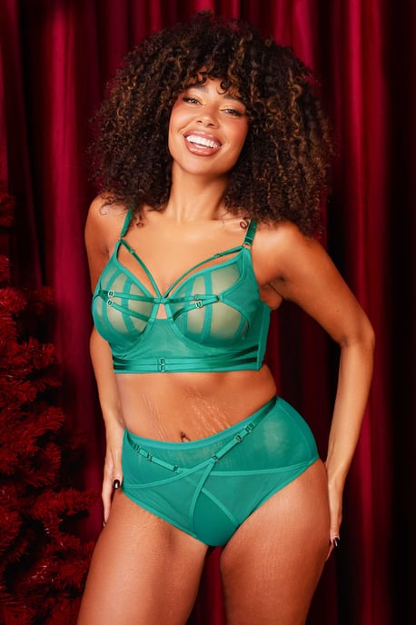 Playful Promises Eddie Crossover High Waist Brief - Image 1
