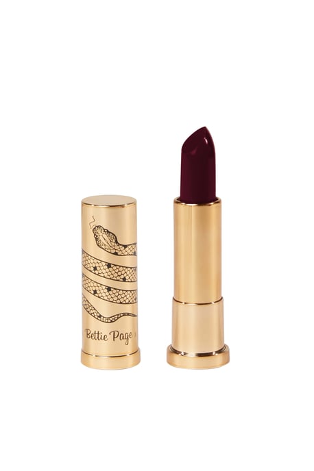 Bettie Page Lingerie Moisturising High Pigment Satin Lipstick - Image 1