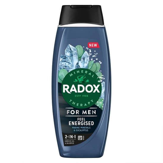 Radox  Mineral Therapy Feel Energised 2in1 Shower Gel & Shampoo For Men, 450ml 3pk - Image 2
