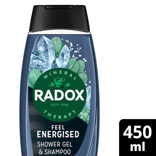 Radox  Mineral Therapy Feel Energised 2in1 Shower Gel & Shampoo For Men, 450ml 3pk - Image 3