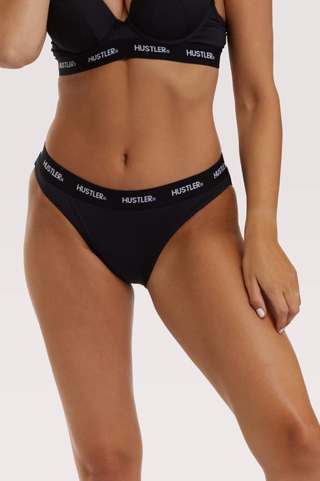 Hustler Branded Lace Brief - Image 3