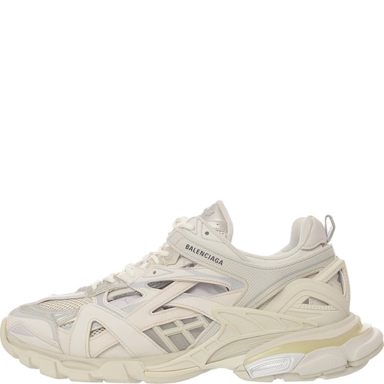 Balenciaga Mens Track Shoes In White - Image 2