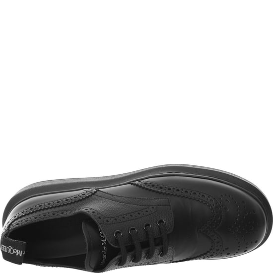 Alexander Mcqueen Mens Lace Ups In Black - Image 3