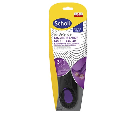 Plantaire Fasciitis Anti-pijn Inlegzolen Met In-balance 3 In 1 Technologie #maat M 40-42 - Image 1