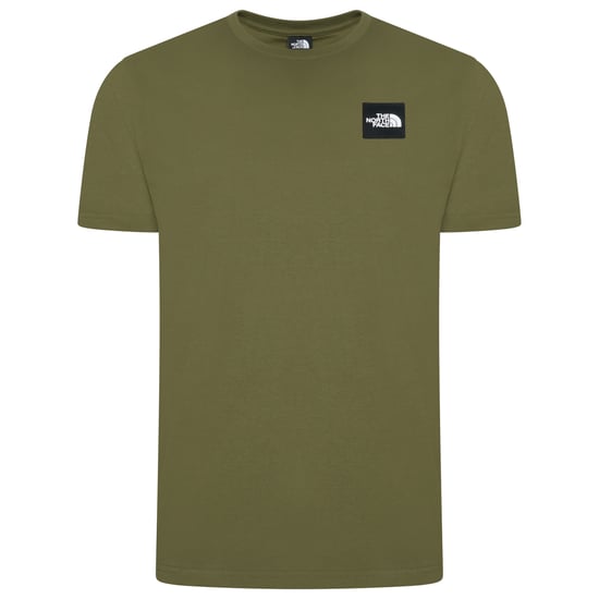 The North Face Men's NSE Patch Logo T-Shirt Forest Olive - Image 1