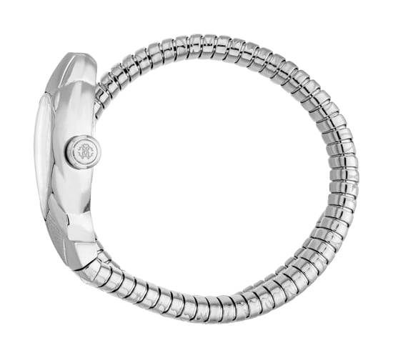 Silver Snake Stainless Steel Watch - Image 3