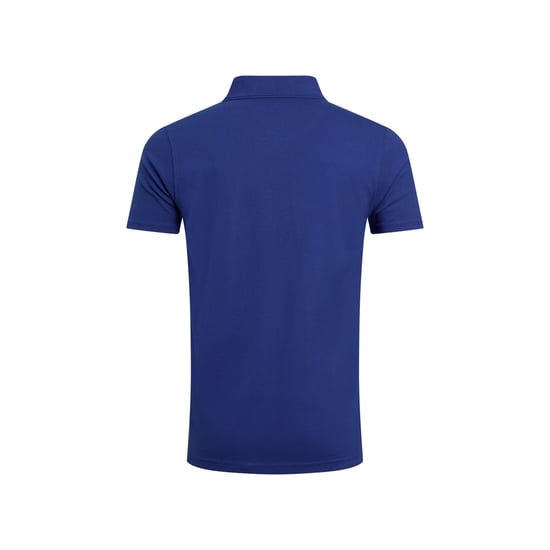 Weird Fish Heren Miles Pique Organic Poloshirt (Kobaltblauw) - Image 2