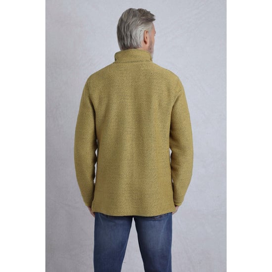 Weird Fish Heren Cruiser Macaroni Quarter Zip Pullover (Antiek mos) - Image 6