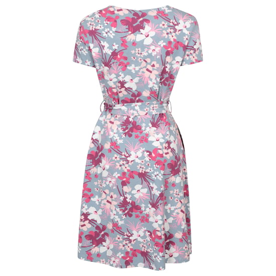 Mountain Warehouse Dam Santorini Cherry Blossom Jersey Wrap Klänning (Rosa) - Image 2