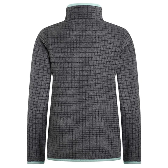 Weird Fish Womens/Ladies Tilly Grid Full Zip Fleece Jacket (Navy) - Image 2