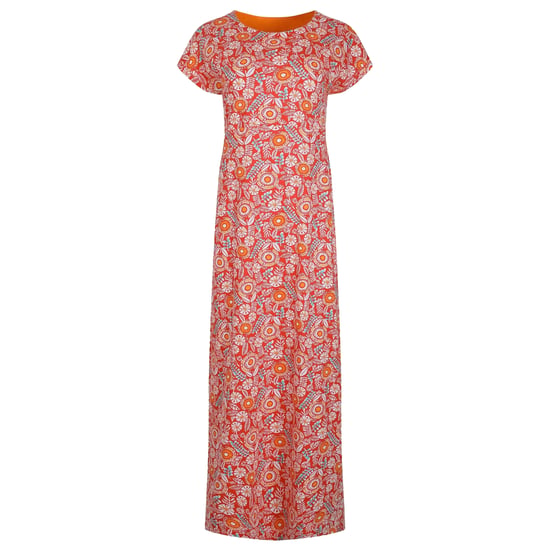 Weird Fish Dames/Dames Mirren Maxi Dress Met Overall Print (Tango rood) - Image 1