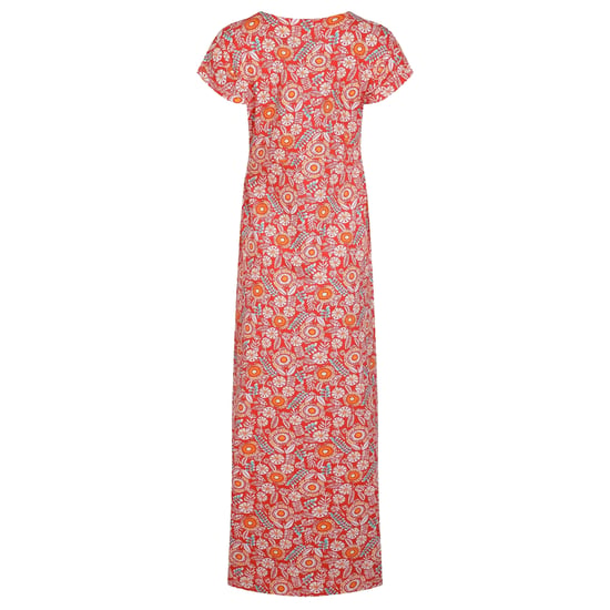 Weird Fish Dames/Dames Mirren Maxi Dress Met Overall Print (Tango rood) - Image 2