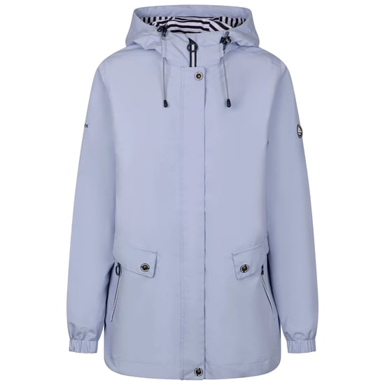Trespass Womens/Ladies Flourish Waterproof Jacket (Cool Blue) - Image 1