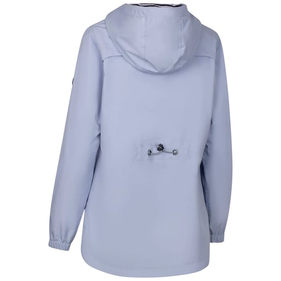 Trespass Womens/Ladies Flourish Waterproof Jacket (Cool Blue) - Image 2