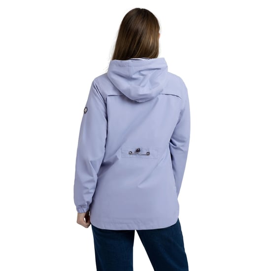 Trespass Womens/Ladies Flourish Waterproof Jacket (Cool Blue) - Image 4