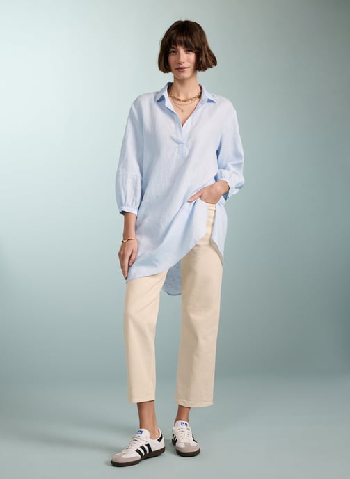 Vanessa Linen Tunic - Image 3