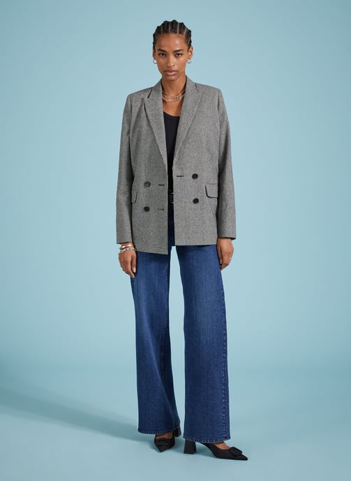 Beatrix Recycled Wool Blend Blazer - Image 3