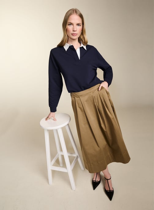 Fernanda Regenerative Cotton Rugby Top - Image 1