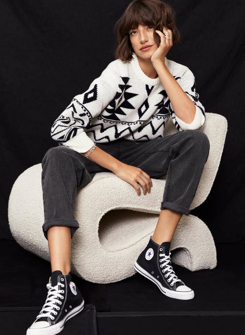 Zhuri Recycled Wool Blend Jumper - Image 3