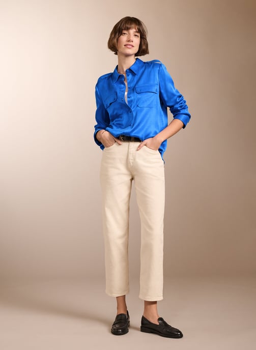 Carolyn Recycled Cupro Shirt - Image 2