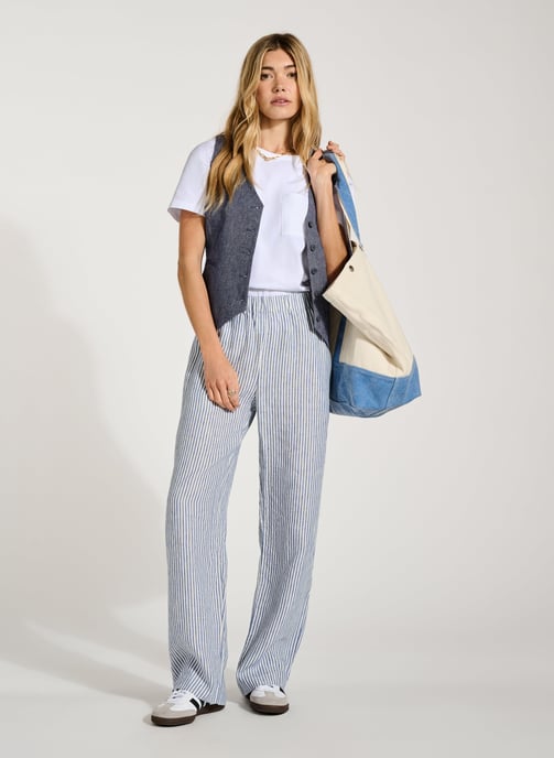 Ulrika Linen Waistcoat - Image 3