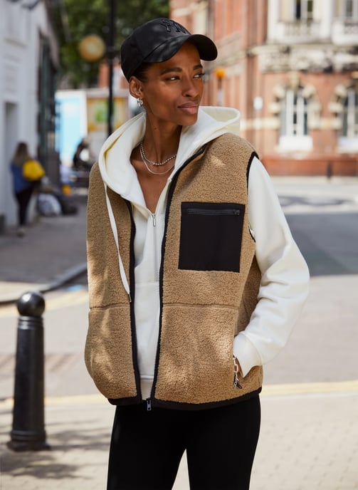 Elif Recycled Fleece Gilet - Image 1