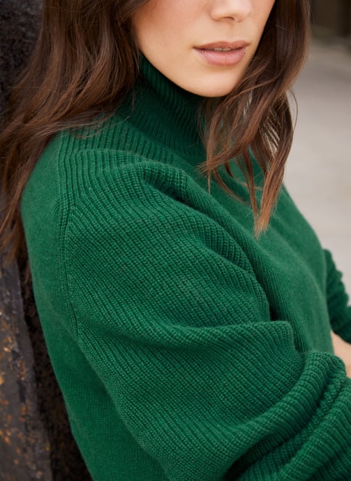 Joanie Recycled Pure Wool Jumper - Image 2