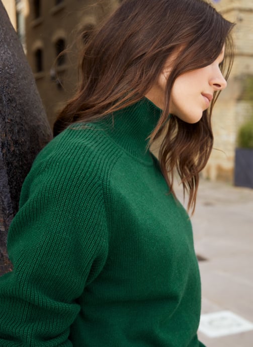 Joanie Recycled Pure Wool Jumper - Image 3