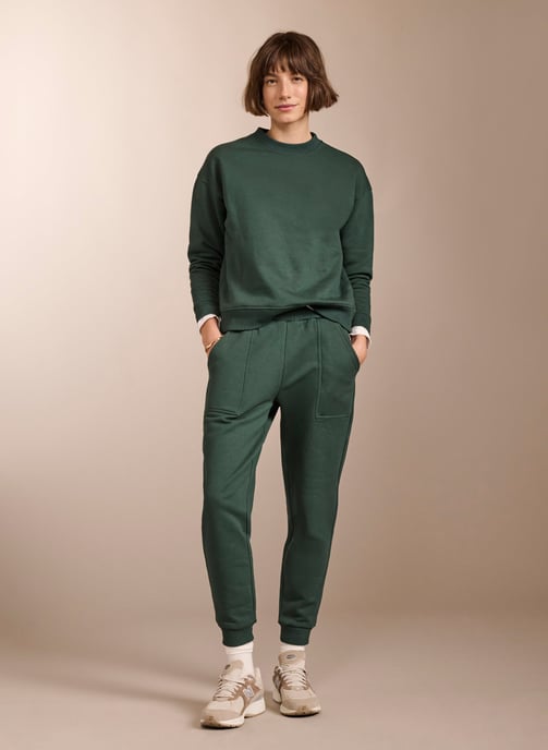 Sandra Organic Cotton & Kapok Blend Joggers - Image 1