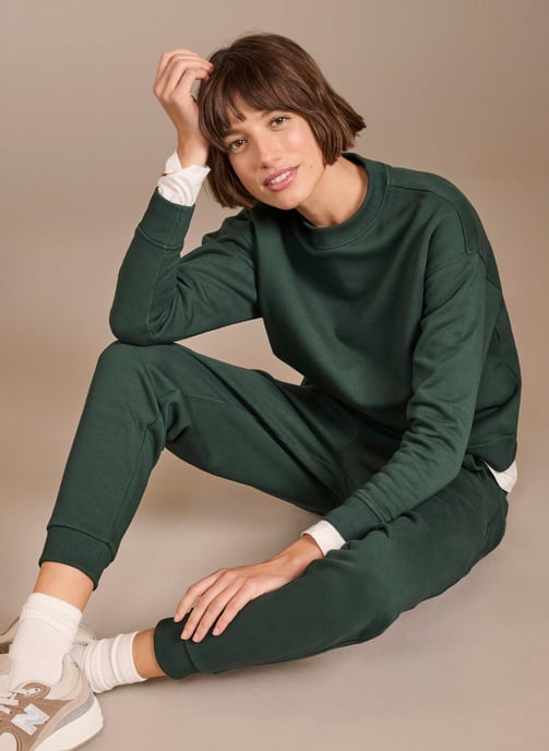 Sandra Organic Cotton & Kapok Blend Joggers - Image 2