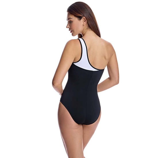 Asymmetrisk baddräkt med kupor W251611 Dam - Image 3