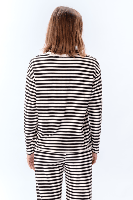 Gestript overhemd - Zwart - Image 6