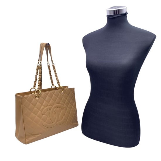 Chanel Leather Tote Bag Grand shopping - Image 2