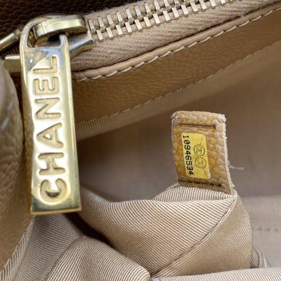Chanel Leather Tote Bag Grand shopping - Image 5