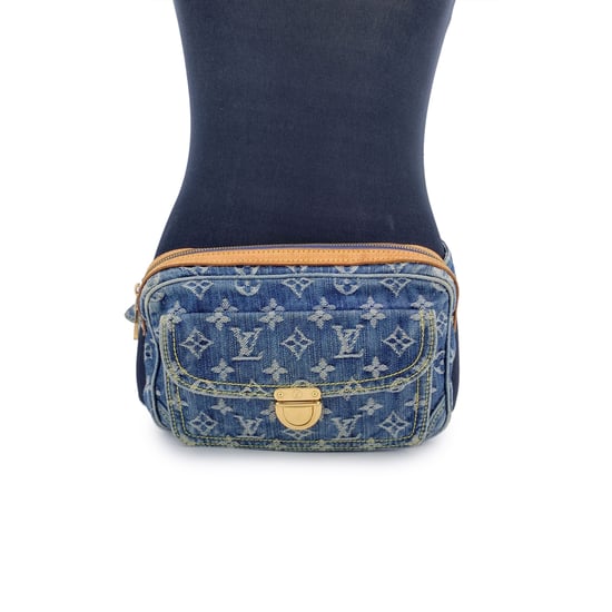 Louis Vuitton Denim - Jeans Shoulder Bag Bum Bag / Sac Ceinture - Image 4