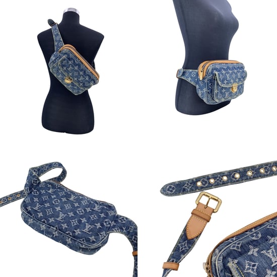 Louis Vuitton Denim - Jeans Shoulder Bag Bum Bag / Sac Ceinture - Image 5