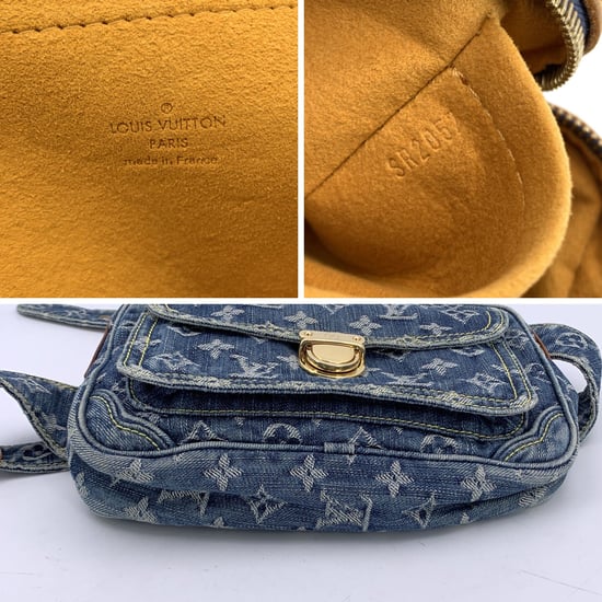 Louis Vuitton Denim - Jeans Shoulder Bag Bum Bag / Sac Ceinture - Image 6