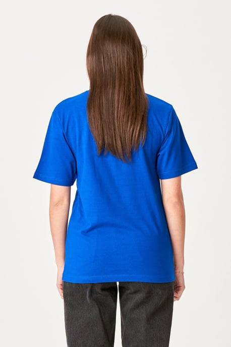Oversized T-shirt - Koningsblauw - Image 2
