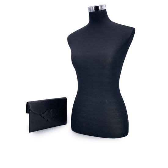 Yves Saint Laurent Vintage Leather Clutch Bag - Image 2