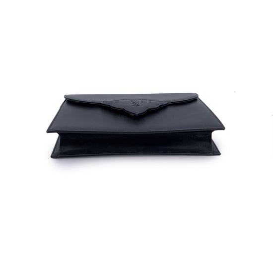 Yves Saint Laurent Vintage Leather Clutch Bag - Image 4