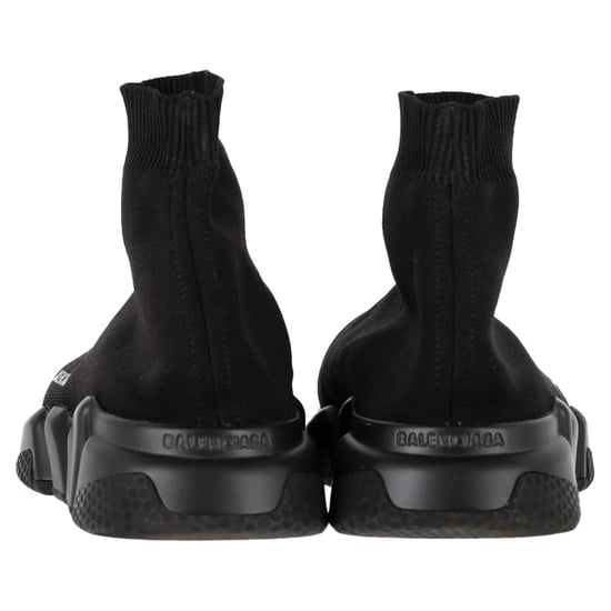 Balenciaga Speed Trainer Sneakers in Black Polyester - Image 5