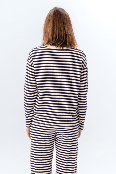 Gestript overhemd - Blauw - Image 3