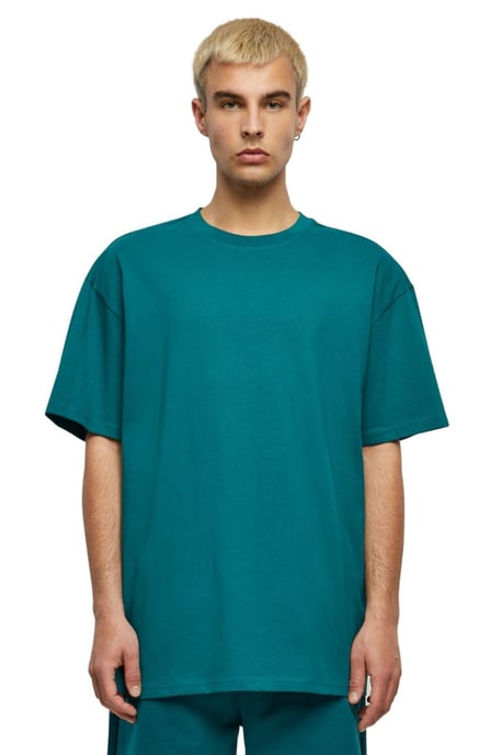 Heavy Oversized T-shirt - Retro Green - Image 1