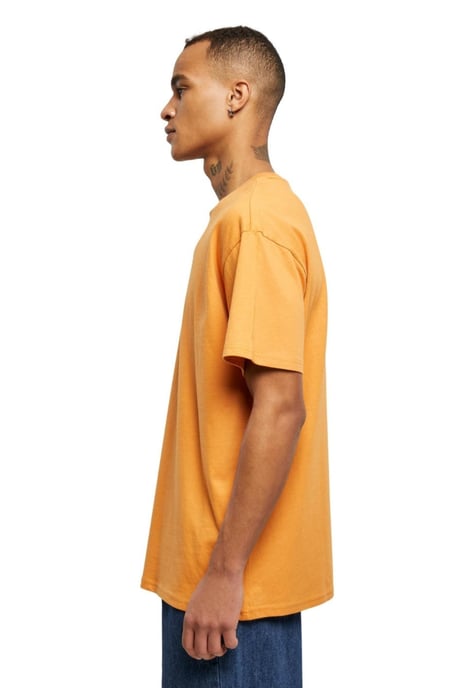 Zwaar oversized T-shirt - Oranje - Image 3