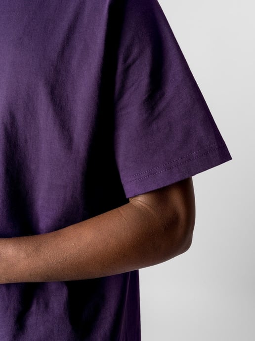 Oversized T-shirt - Paars - Image 5