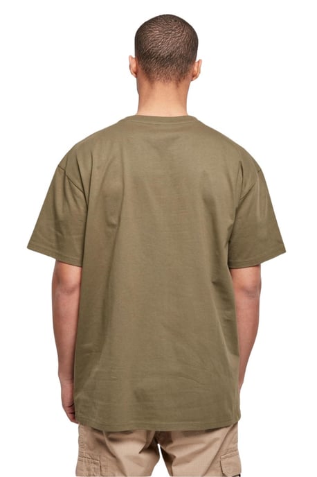 Zwaar oversized T-shirt - Olijf - Image 2