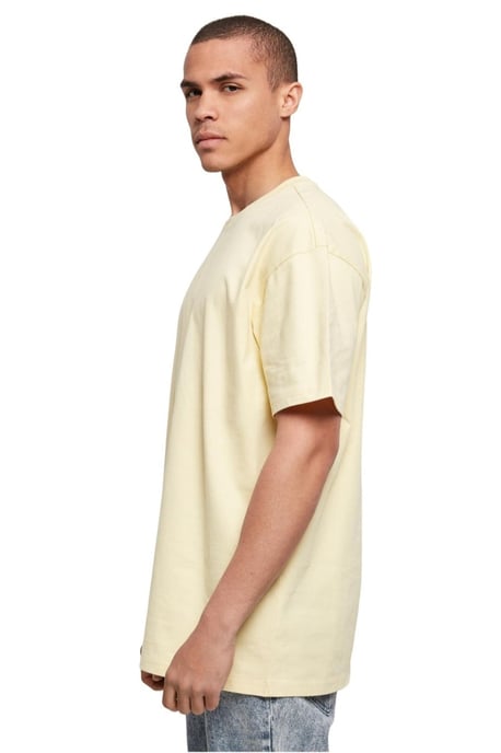Zwaar oversized T-shirt - zacht geel - Image 3