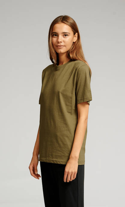 Oversized T-shirt - Legergroen - Image 3