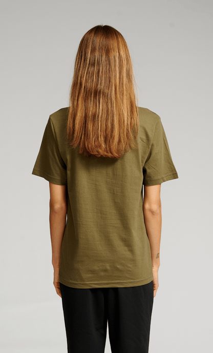 Oversized T-shirt - Legergroen - Image 4