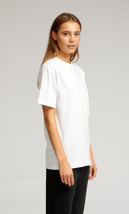 Oversized T-shirt - Lichtgrijs gemêleerd - Image 2